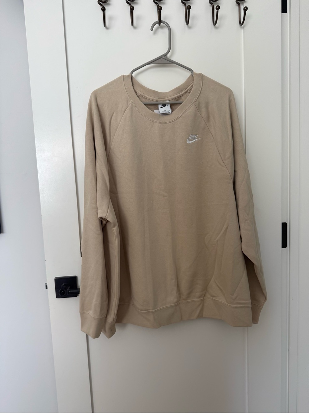 Nike Women’s Crewneck Sweatshirt in Beige